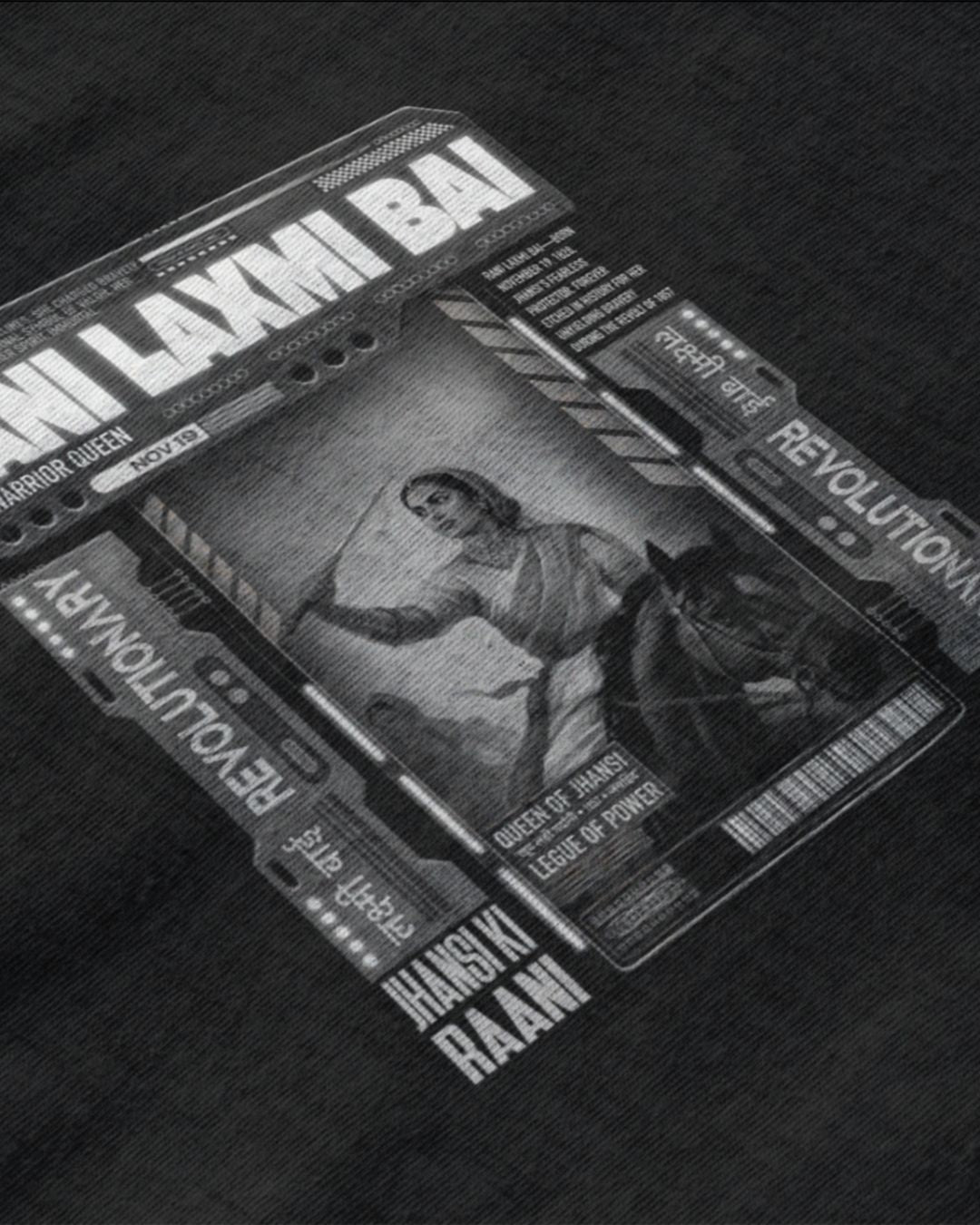 RANI LAKSHMI BAI BACKPRINT UNISEX TSHIRT