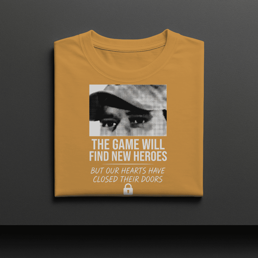 THE GAME WILL FIND NEW HEROES MS DHONI TSHIRT