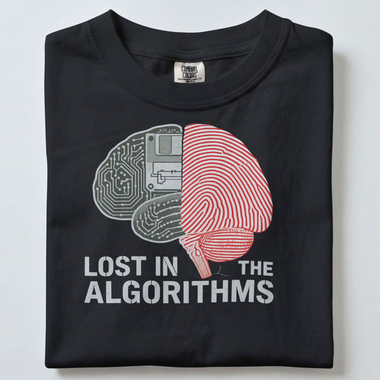 LOST IN THE ALGORITHMS UNISEX TSHIRT