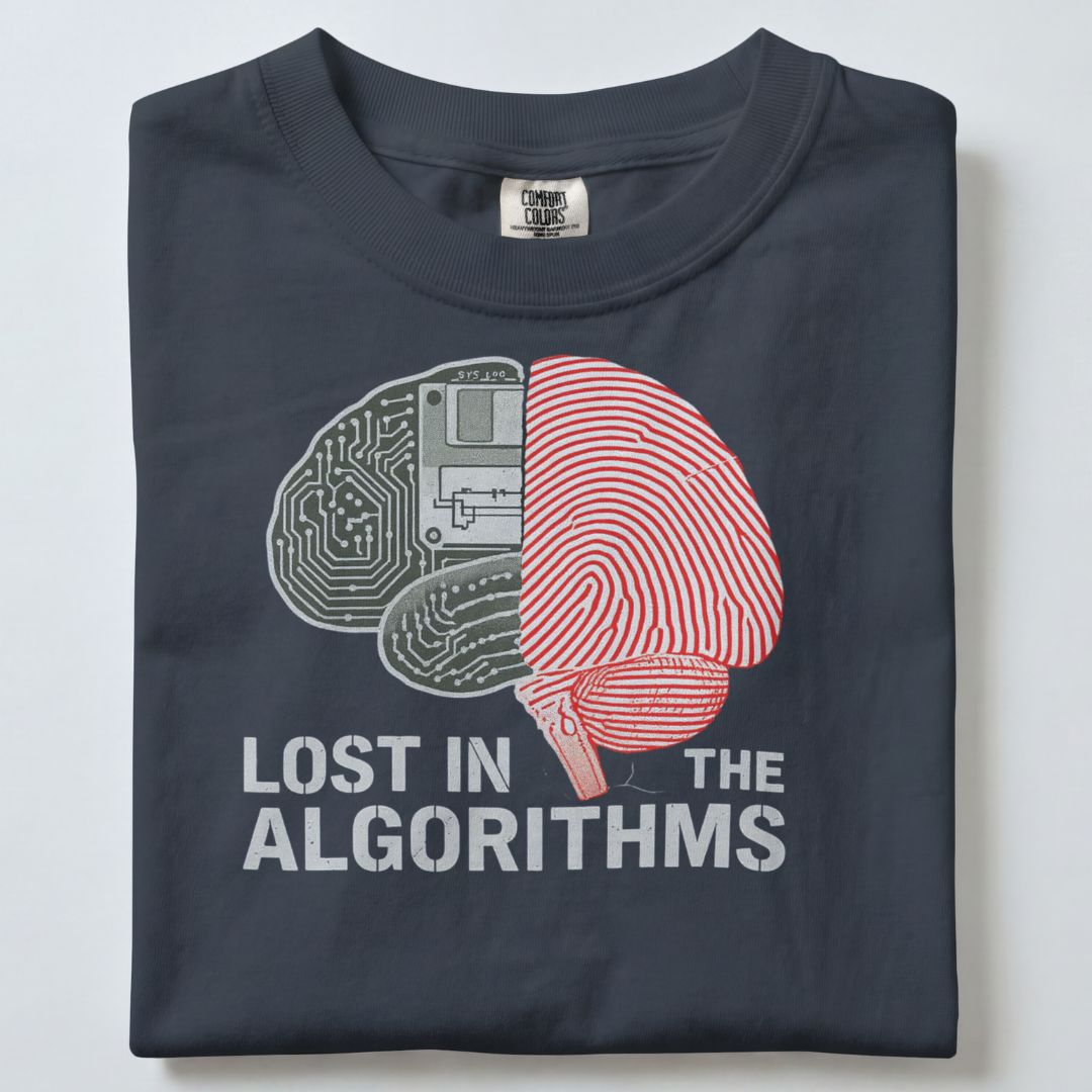 LOST IN THE ALGORITHMS UNISEX TSHIRT