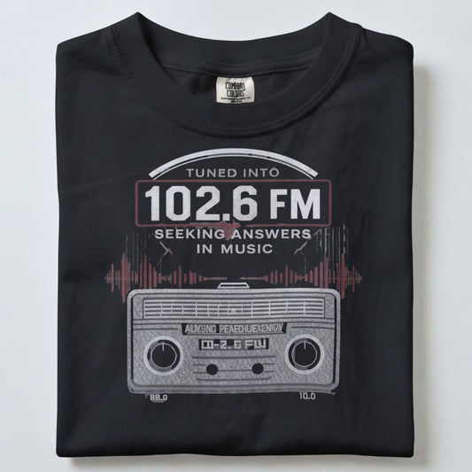 102.6 FM UNISEX TSHIRT