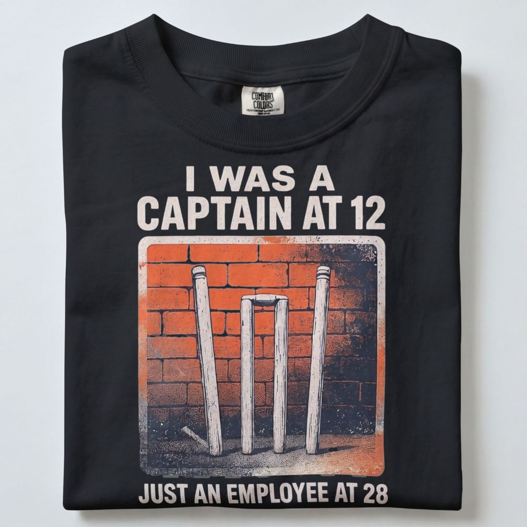 I WAS CAPTAIN AT 12 UNISEX TSHIRT