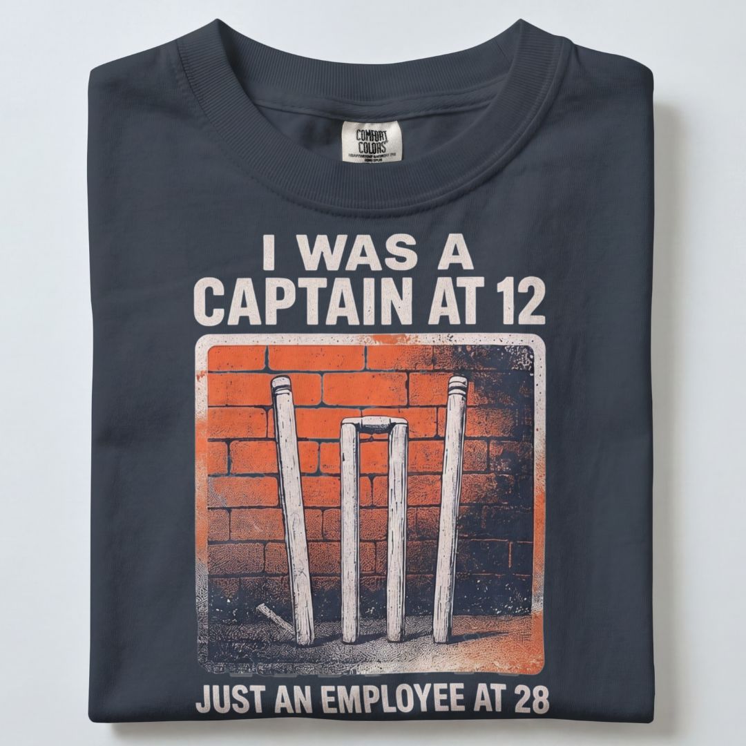 I WAS CAPTAIN AT 12 UNISEX TSHIRT