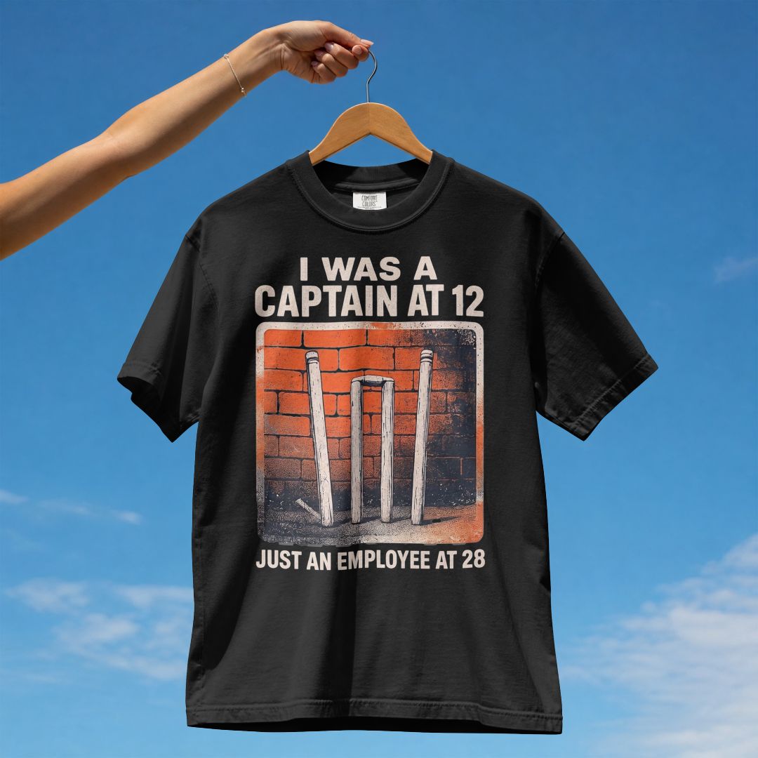 I WAS CAPTAIN AT 12 UNISEX TSHIRT
