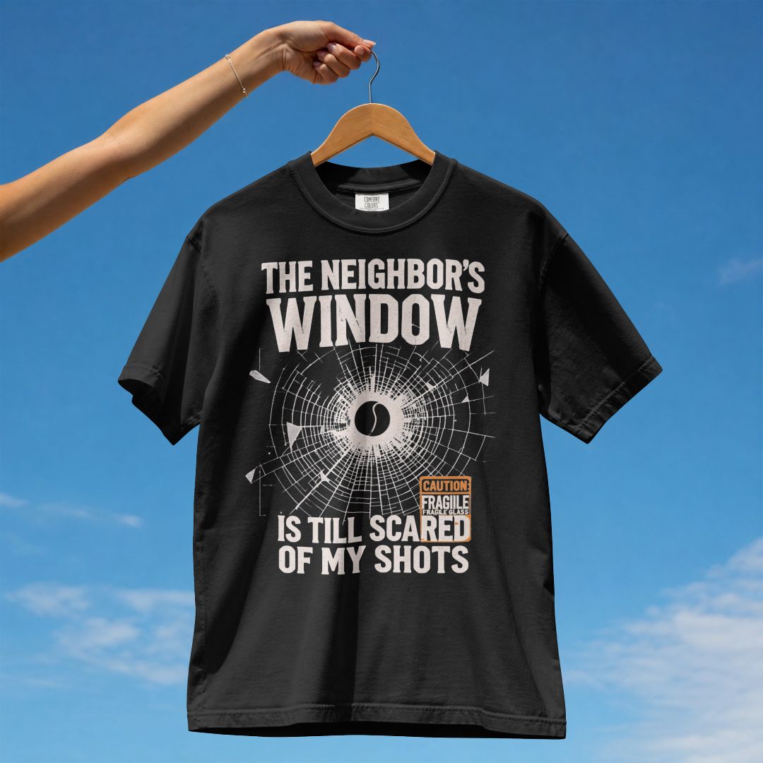 THE NEIGHBOURS WINDOW IS STILL CARED UNISEX TSHIRT