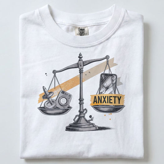 MOBILE ANXIETY UNISEX TSHIRT