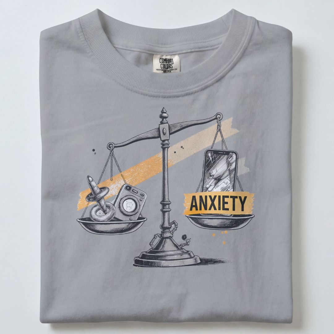 MOBILE ANXIETY UNISEX TSHIRT