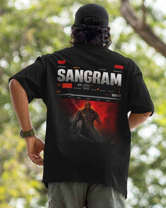 RANA SANGHA SANGRAM BACKPRINT UNISEX TSHIRT