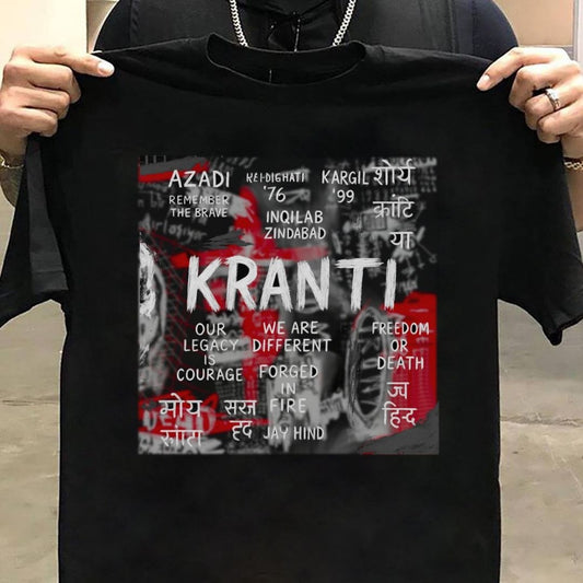 INDIAN WARS KRANTI UNISEX TSHIRT
