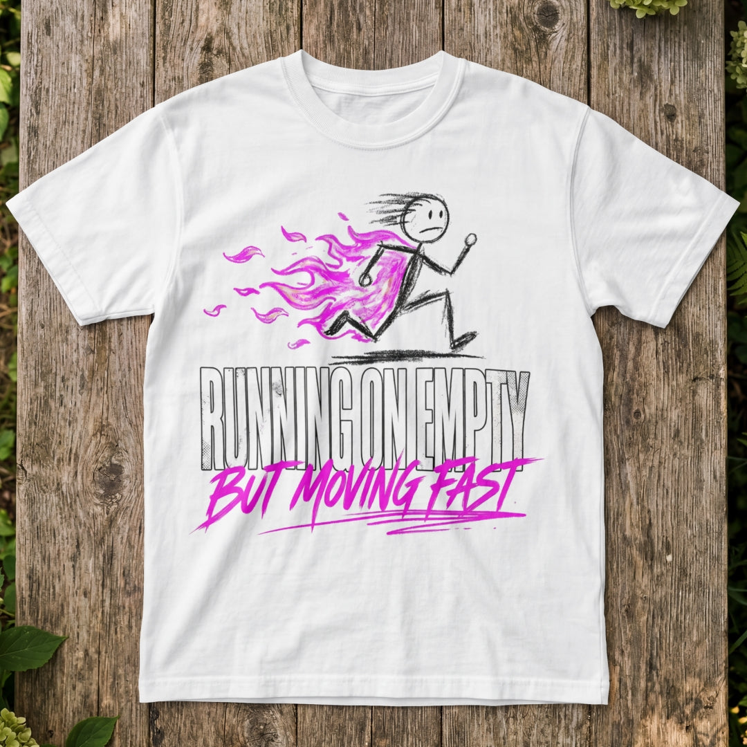 Running on Empty" Graphic Tee