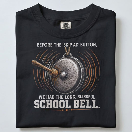 BEFORE THE SKIP AD BUTTON UNISEX TSHIRT