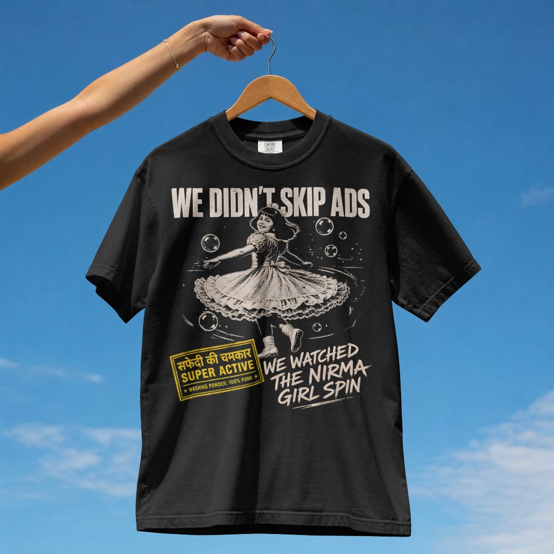 WE DIDN'T SKIP ADS UNISEX TSHIRT