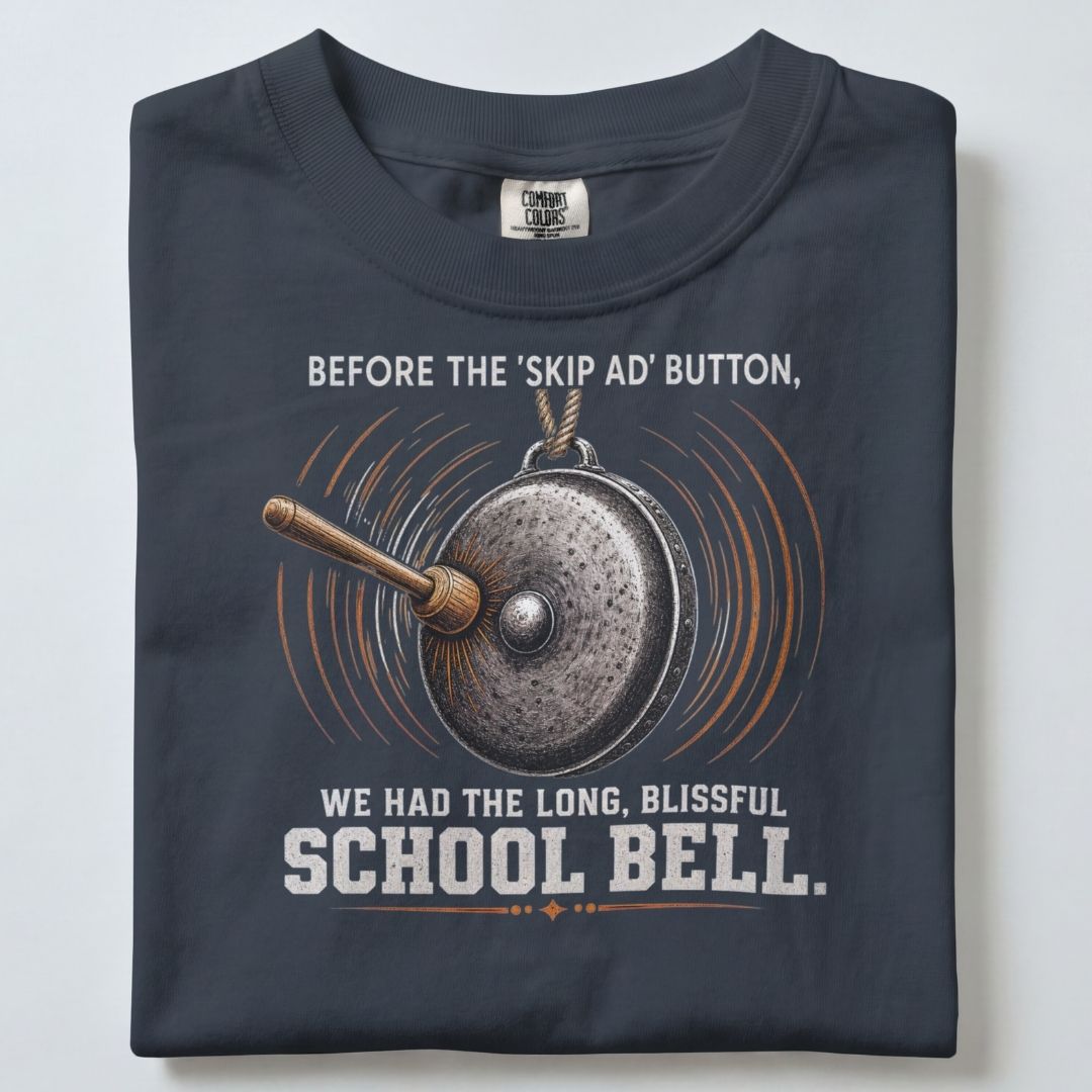 BEFORE THE SKIP AD BUTTON UNISEX TSHIRT