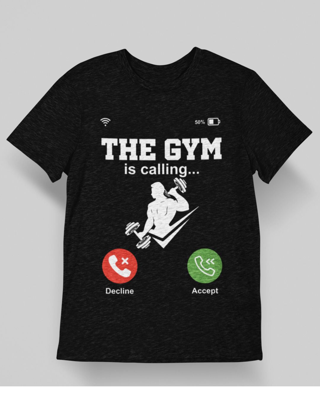 GYM IS CALLING UNISEX TSHIRT
