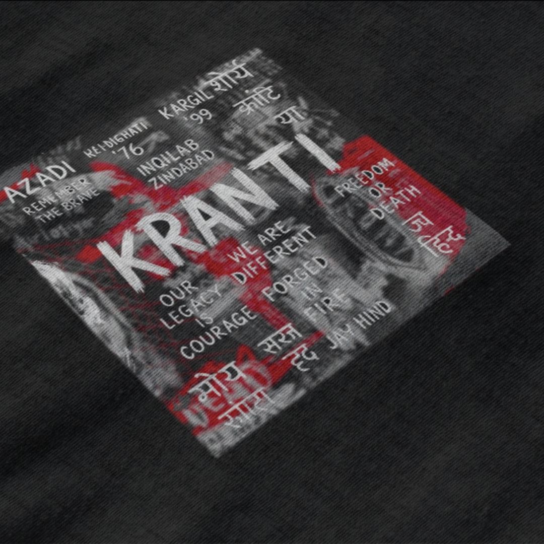 INDIAN WARS KRANTI UNISEX TSHIRT
