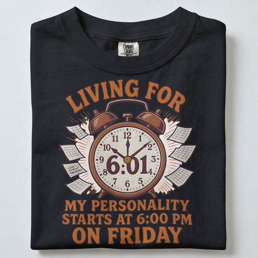 LIVING FOR MY PERSONALITY UNISEX TSHIRT
