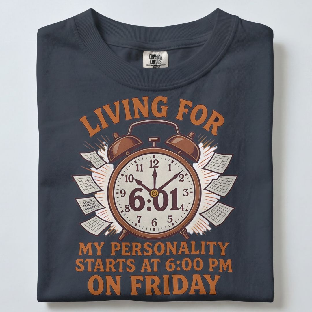 LIVING FOR MY PERSONALITY UNISEX TSHIRT