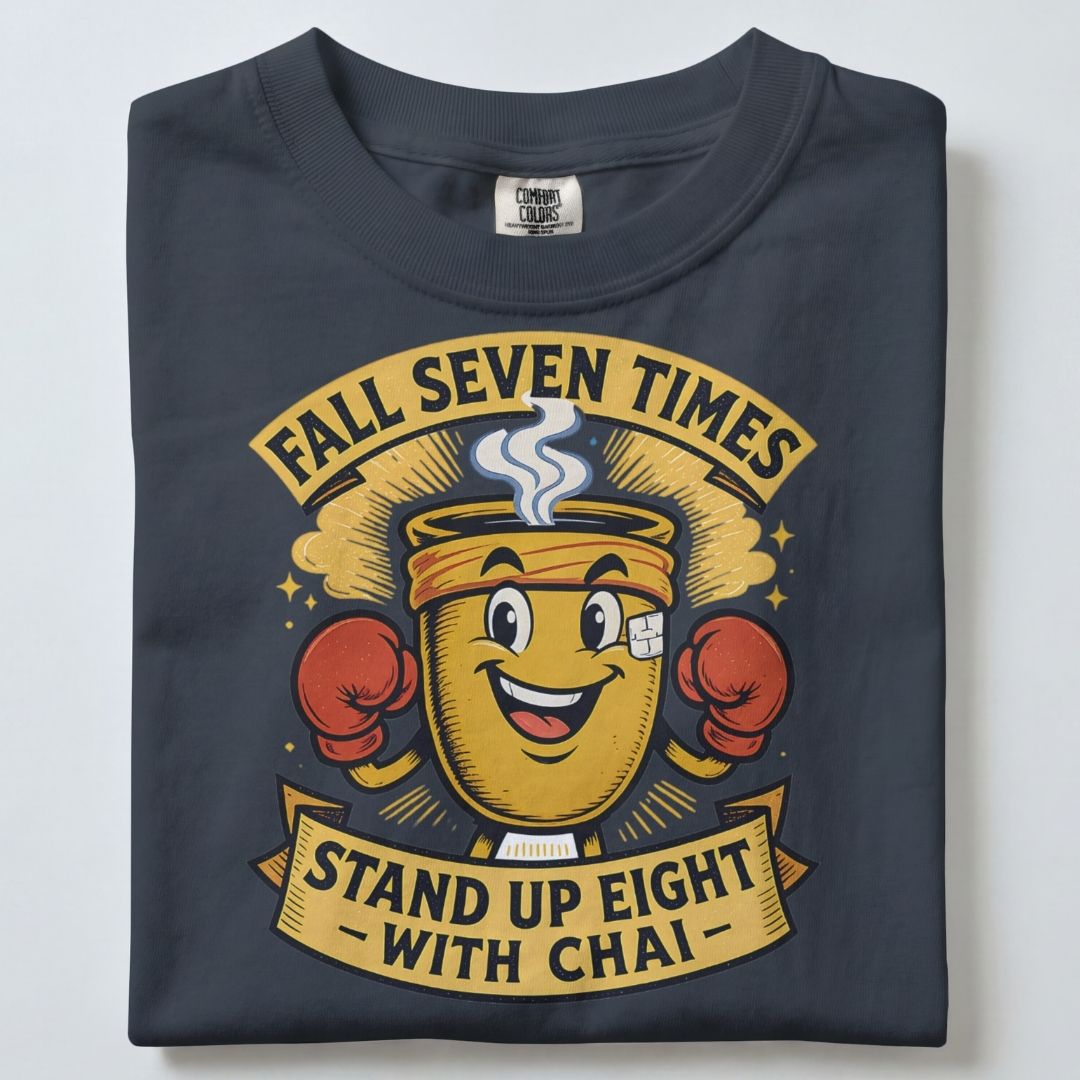 FALL SEVEN TIMES STAND UP EIGHT UNISEX TSHIRT