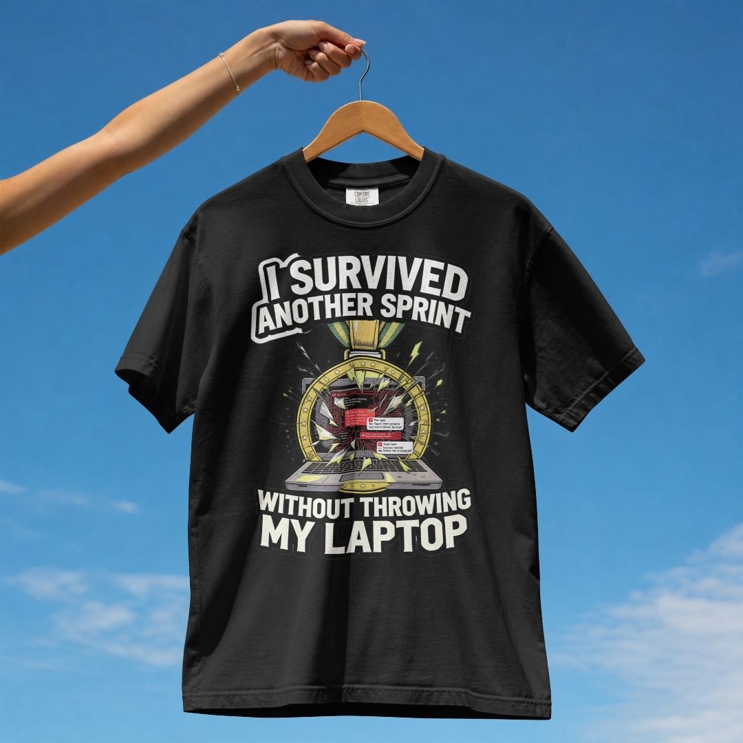 I SURVIVED ANOTHER SPRINT UNISEX TSHIRT