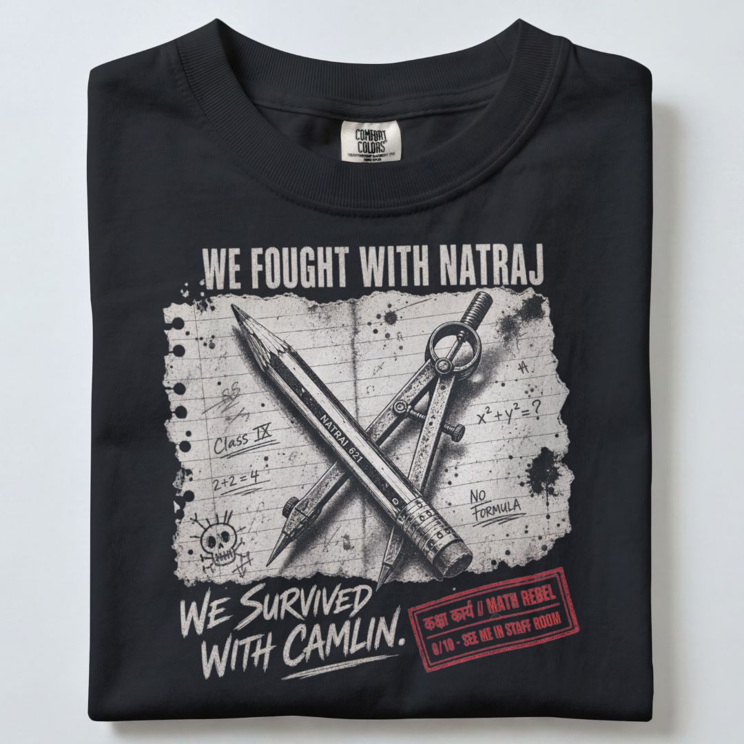 WE FOUGHT WITH NATRAJ UNISEX TSHIRT