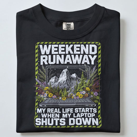 WEEKEND RUNAWAY UNISEX TSHIRT