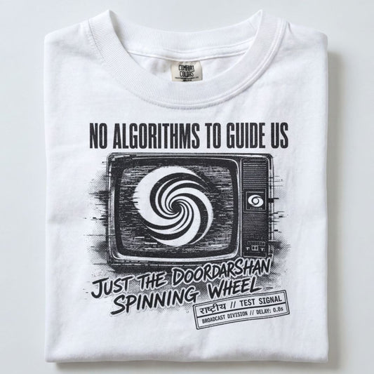 NO ALGORITHMS TO GUIDE US UNISEX TSHIRT