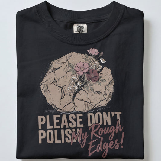 "Rough Edges" Handmade Tee