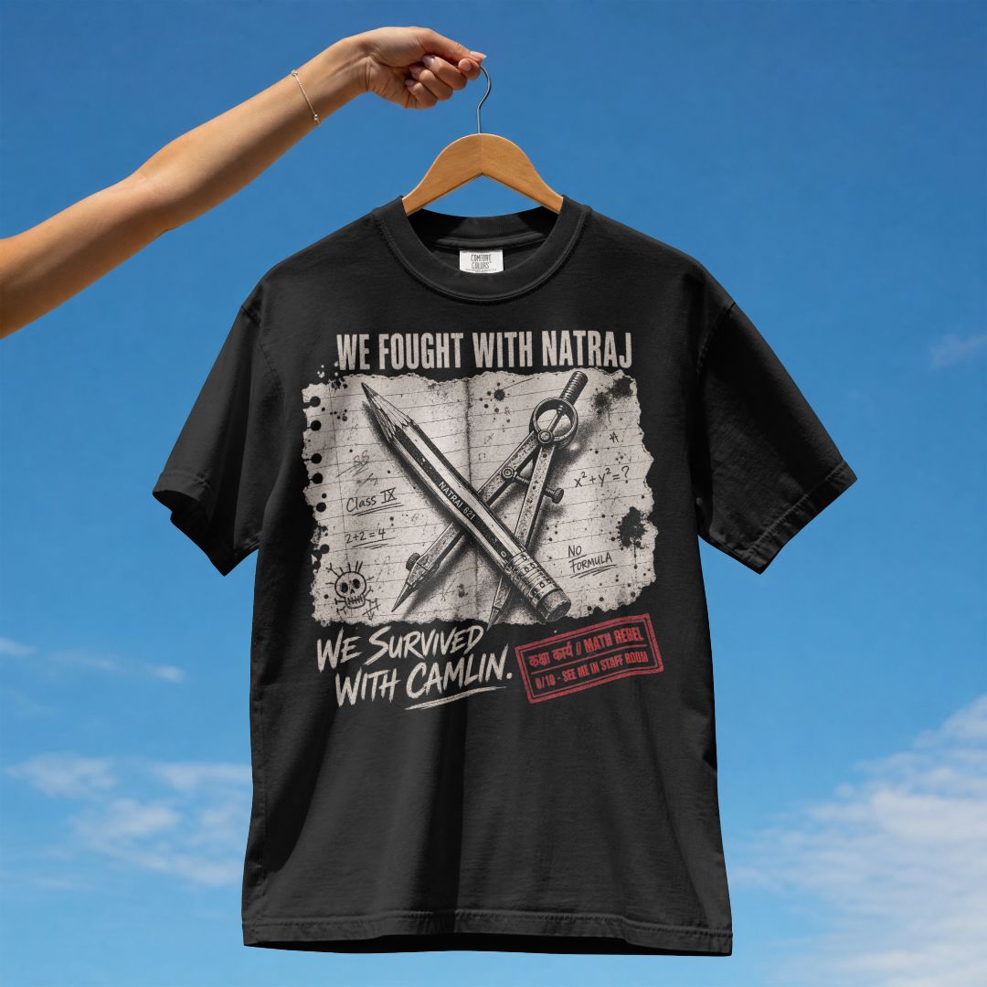 WE FOUGHT WITH NATRAJ UNISEX TSHIRT
