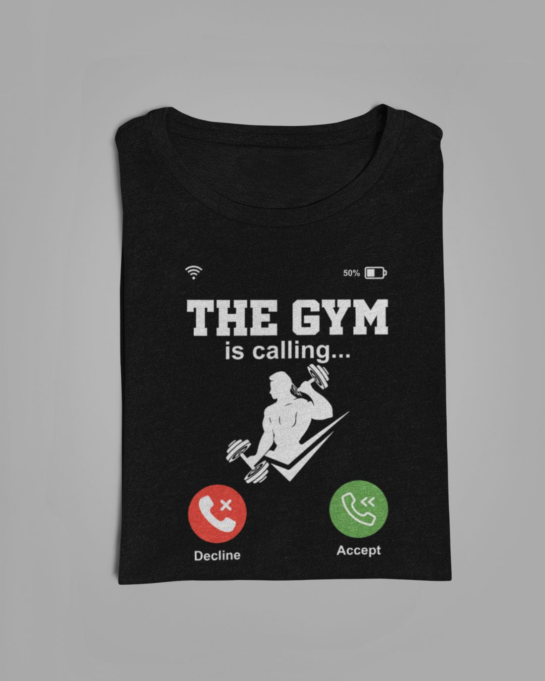 GYM IS CALLING UNISEX TSHIRT