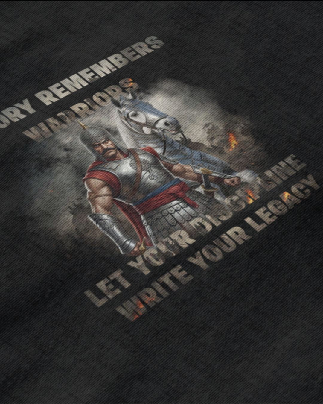 MAHARANA PRATAP BACK PRINT  UNISEX TSHIRT