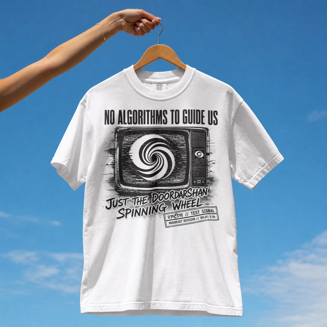 NO ALGORITHMS TO GUIDE US UNISEX TSHIRT