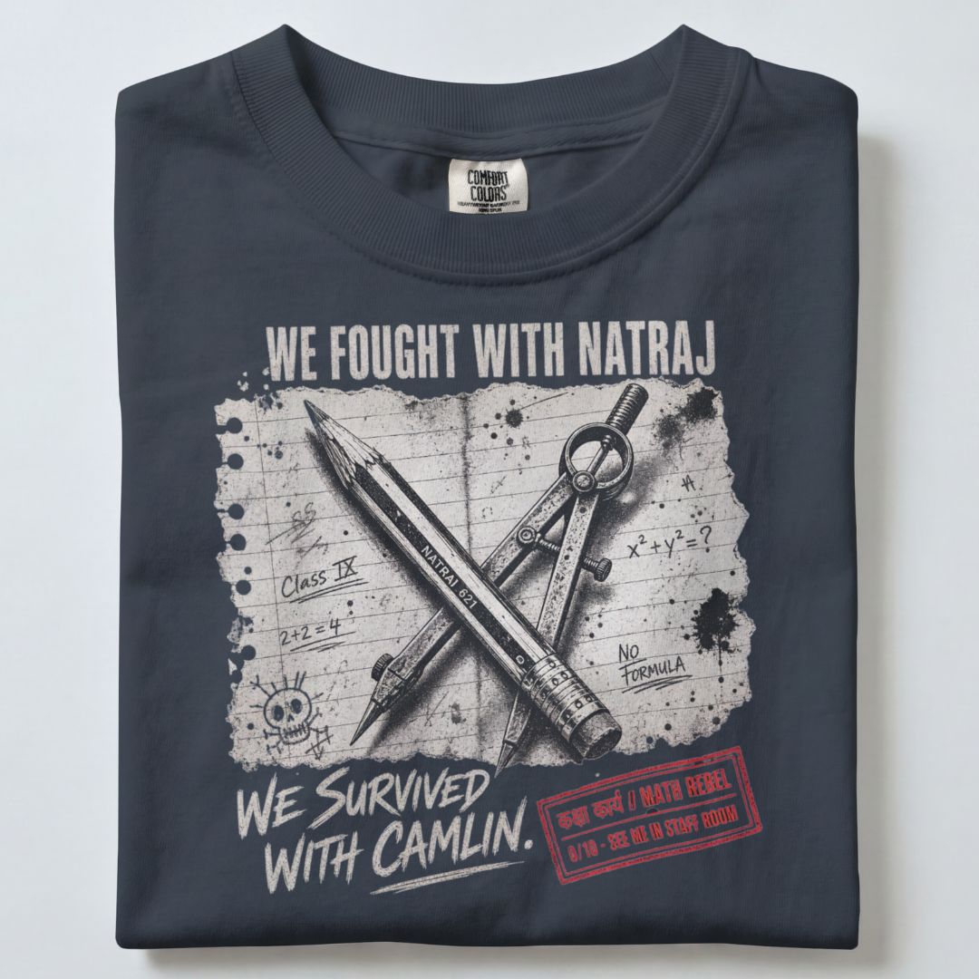 WE FOUGHT WITH NATRAJ UNISEX TSHIRT