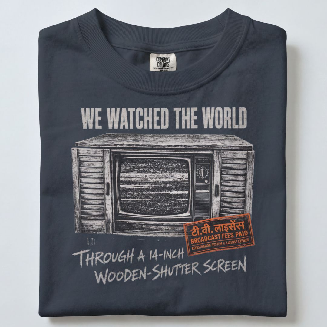 WE WATCHED THE WORLD UNISEX TSHIRT