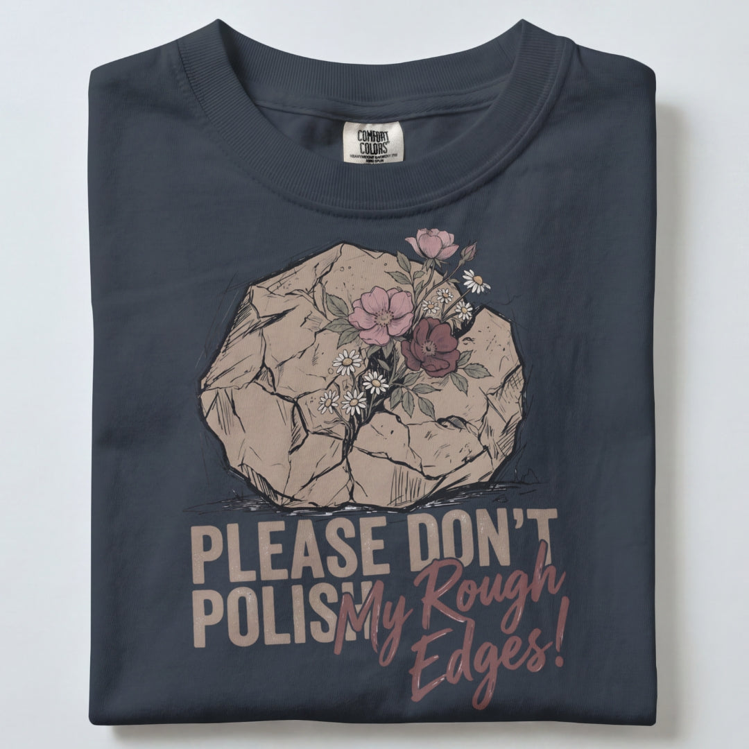 "Rough Edges" Handmade Tee