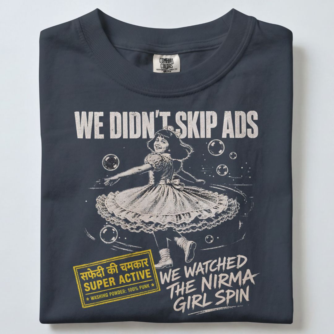 WE DIDN'T SKIP ADS UNISEX TSHIRT