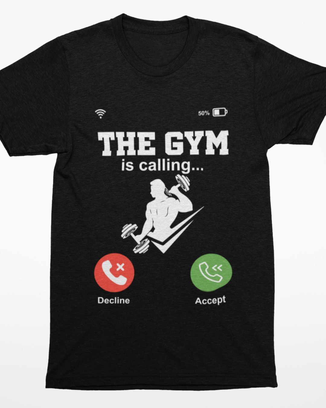GYM IS CALLING UNISEX TSHIRT