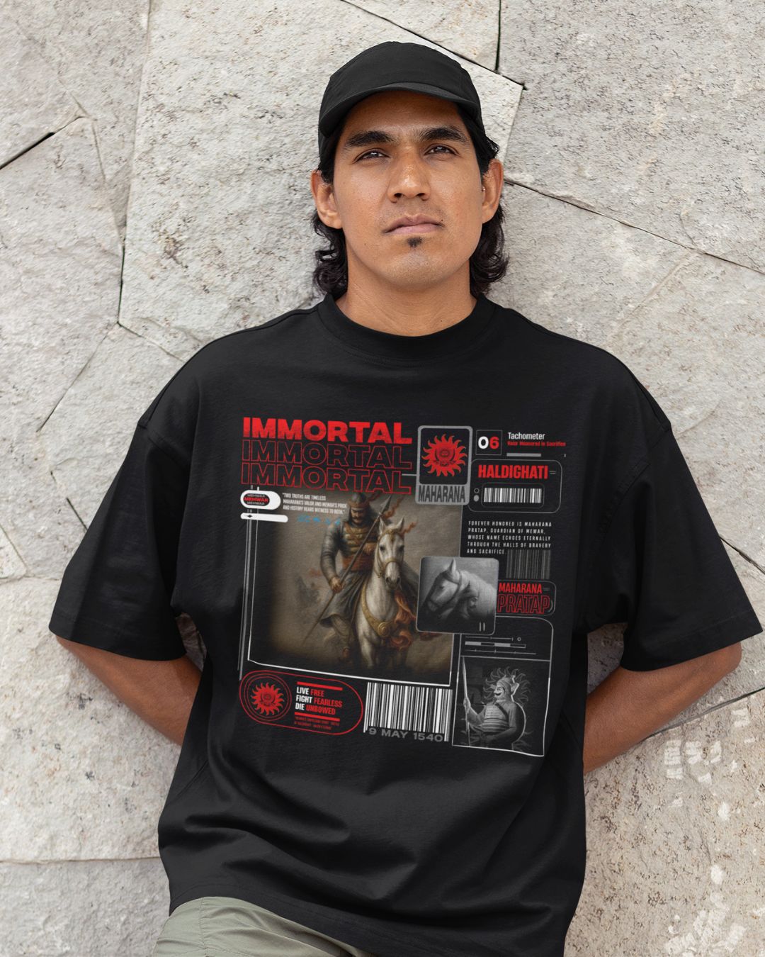 IMMORTAL MAHARANA PRATAP UNISEX TSHIRT