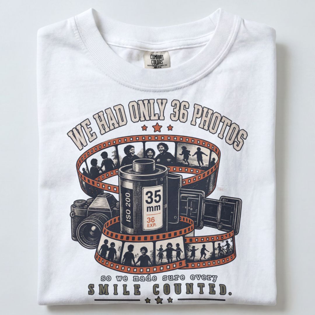 WE HAD ONLY 36 PHOTOS UNISEX TSHIRT
