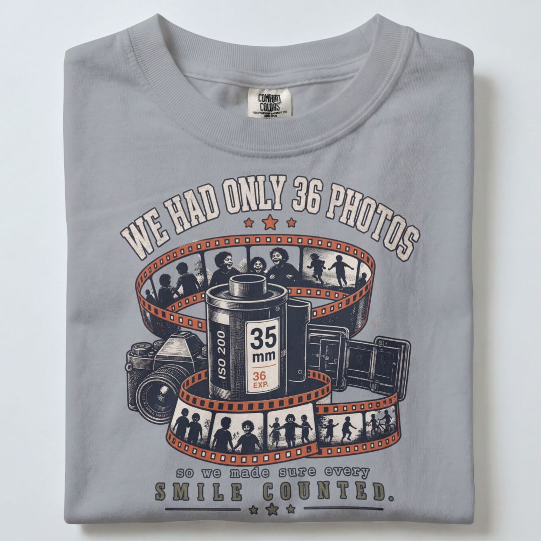 WE HAD ONLY 36 PHOTOS UNISEX TSHIRT