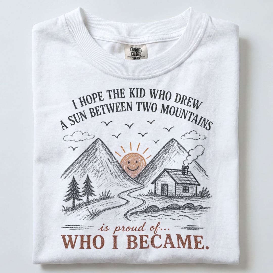 WHO I BECAME UNISEX TSHIRT