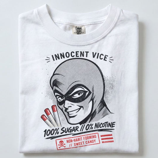 INNOCENT VICE 100% SUGAR UNISEX TSHIRT