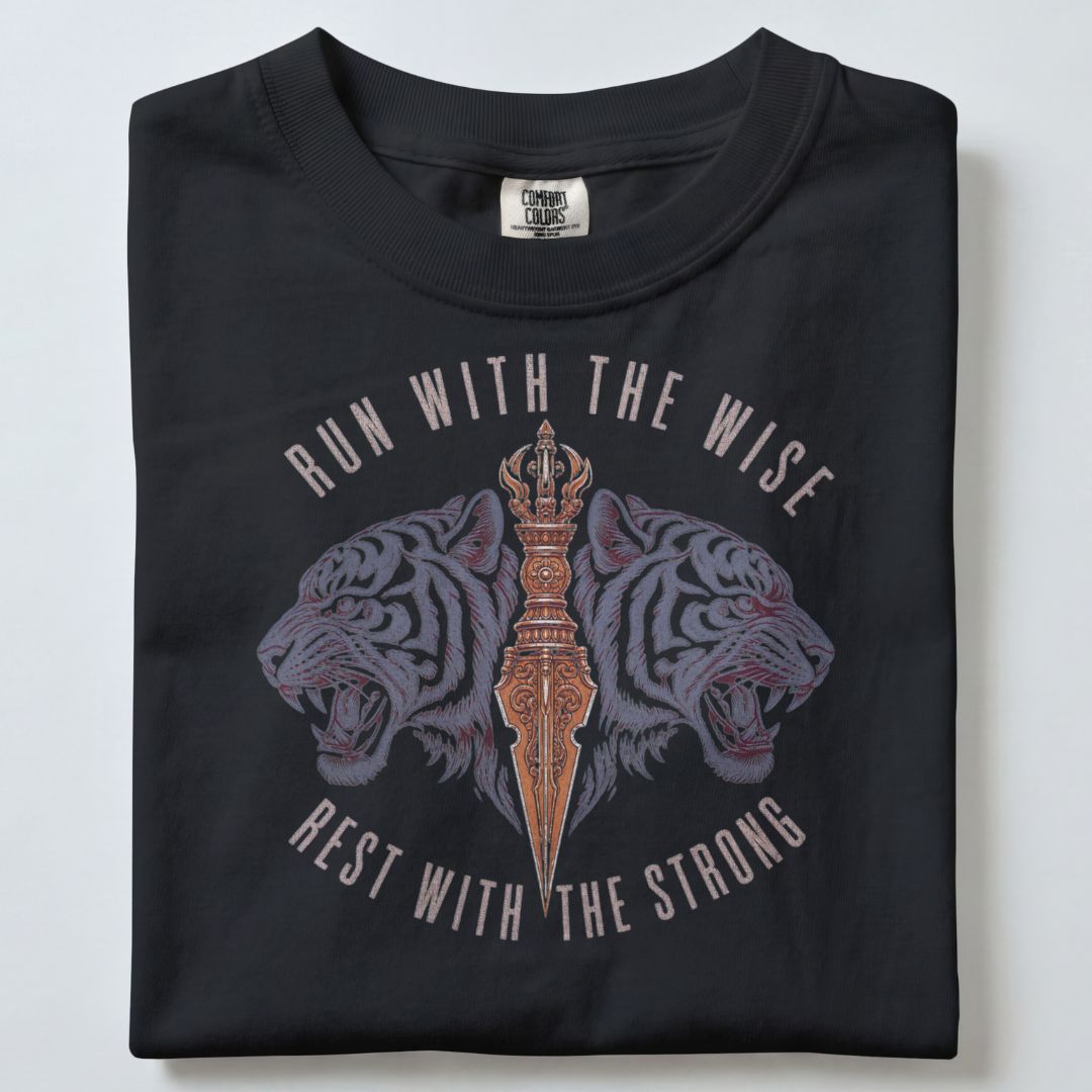 RUN WITH THE WISE UNISEX TSHIRT