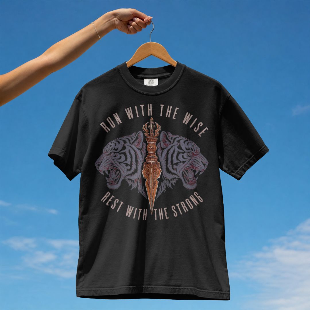 RUN WITH THE WISE UNISEX TSHIRT