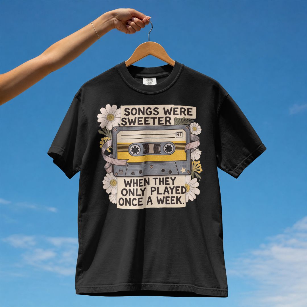 SONGS WERE SWEETER UNISEX TSHIRT