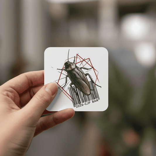 COCKROACH JANTA PARTY INSPIRED TEMPORARY TATTOO