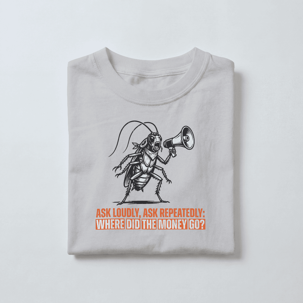 COCKROACH JANTA PARTY TSHIRT