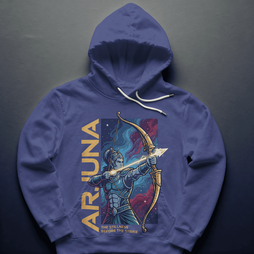 Arjuna Cosmic Archer Heavyweight Hoodie - 300 GSM