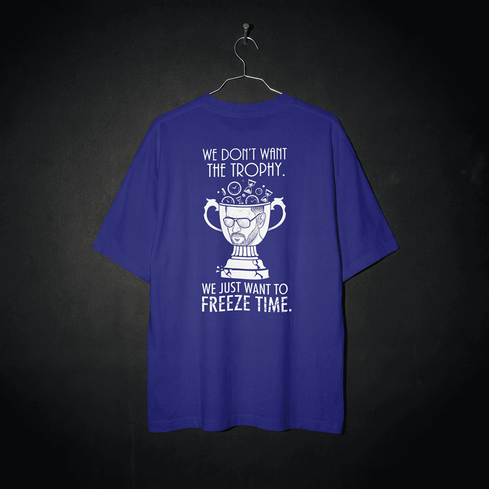 WE DONT WANT THE TROPHY MS DHONI TSHIRT