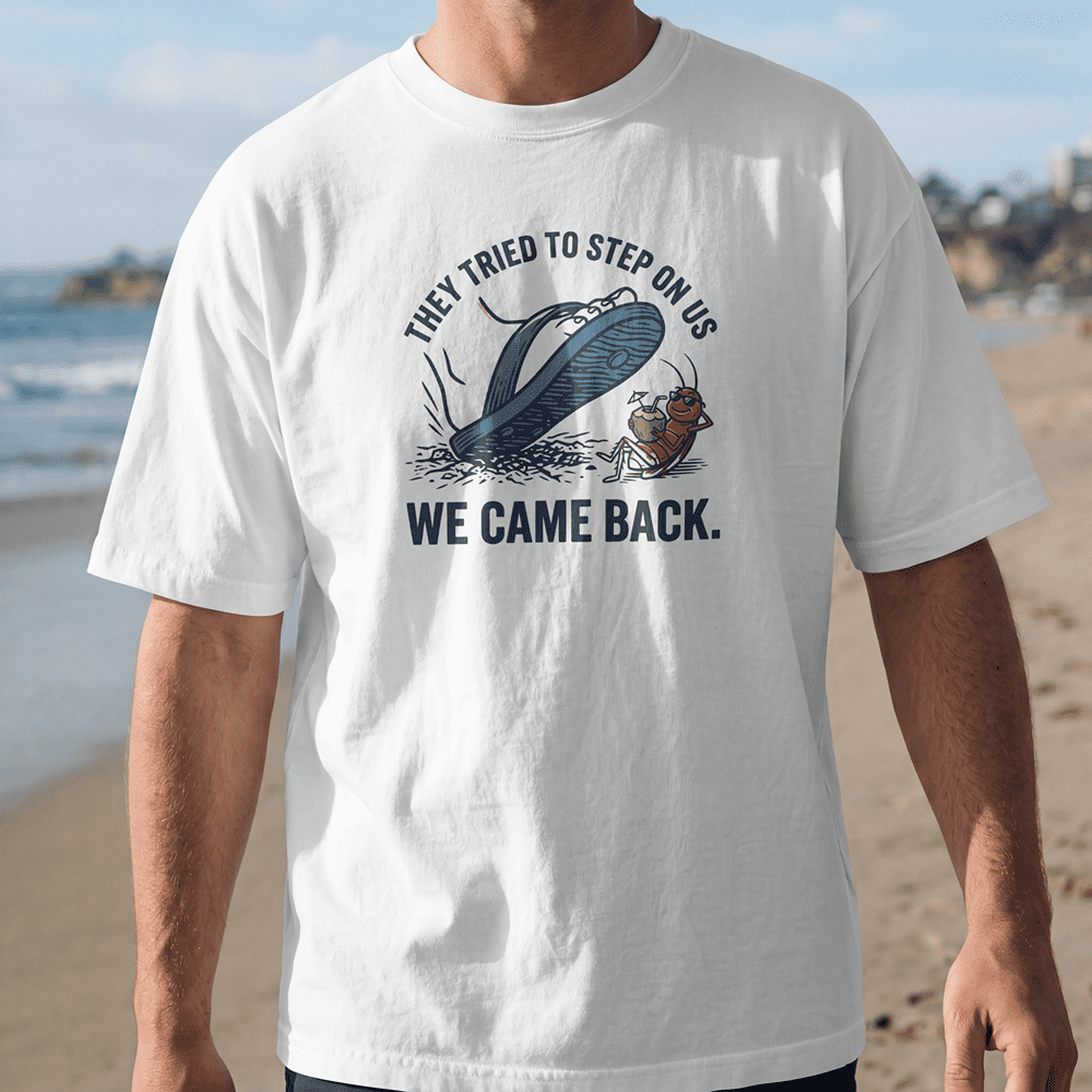 COCKROACH JANTA PARTY STRUGGLE OVERSIZE TSHIRT