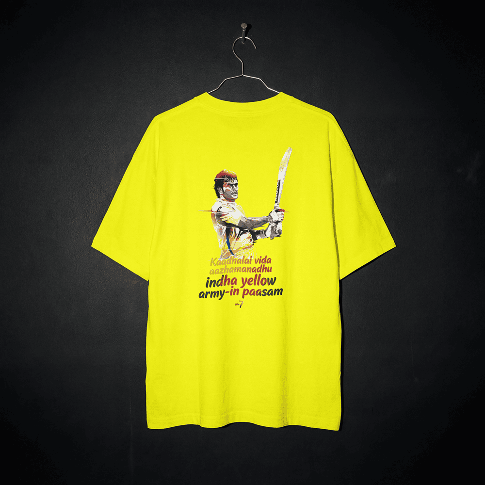 MA DHONI TAMIL VERSION TSHIRT